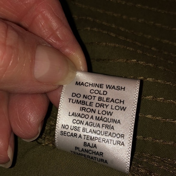 Love Tree Army Green Basic Go To Jacket Size Small - Picture 13 of 13